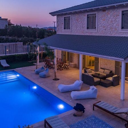 Zante Soleil - High-End Stone Villa With Swimming Pool Lagopodhon Exterior foto
