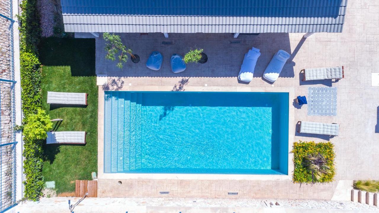 Zante Soleil - High-End Stone Villa With Swimming Pool Lagopodhon Exterior foto