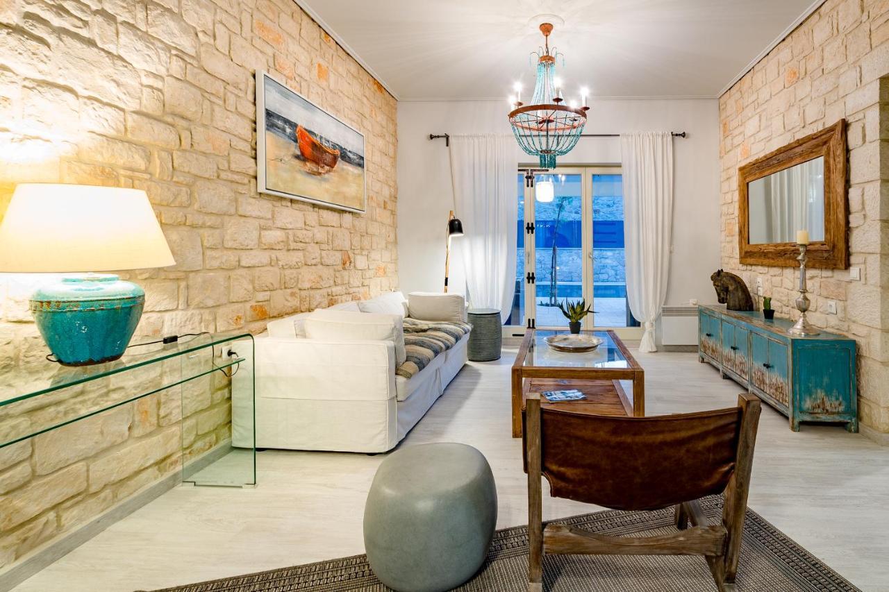 Zante Soleil - High-End Stone Villa With Swimming Pool Lagopodhon Exterior foto